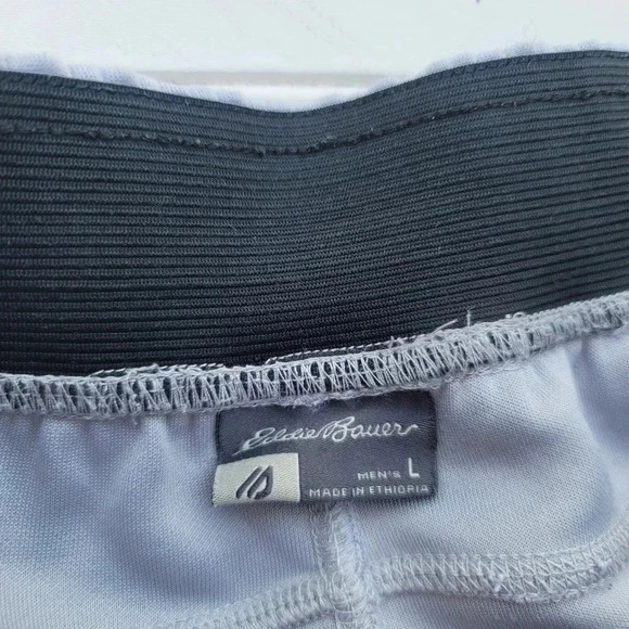 Eddie Bauer Men's Sweatpants Lounge Jogger Pants Gray Sz L - Picture 8 of 11